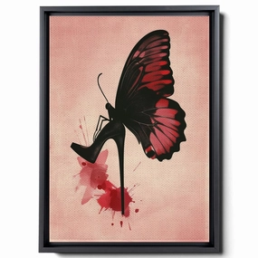 High Heels Wall Art Decor Painting Pictures Print On Canvas, Fashion Women Home Decor Framed Canvas Wall Art for Home Decoration Living Room Bedroom Artwork,abstract,Wall