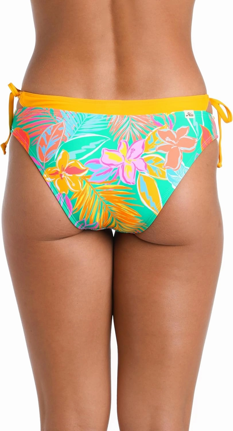 Hobie Women's Standard Faux Layered Hipster Swimsuit Bottom