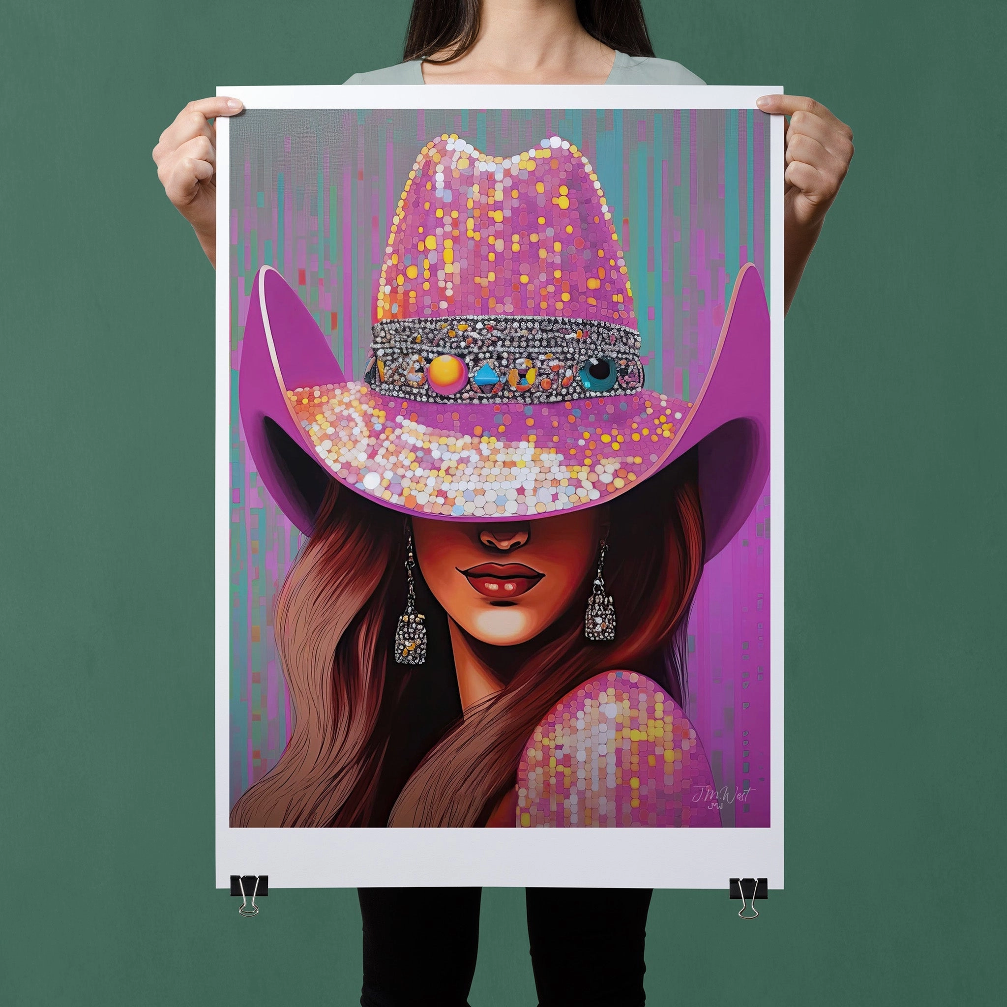 Honky-Tonk Cowgirl - Pink
