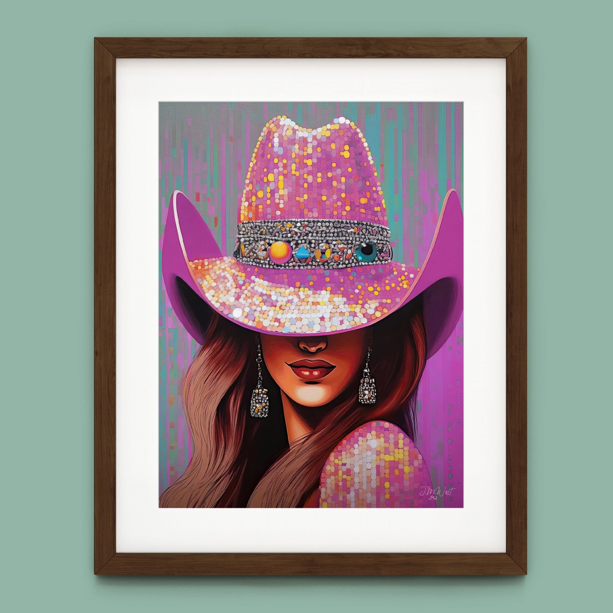 Honky-Tonk Cowgirl - Pink