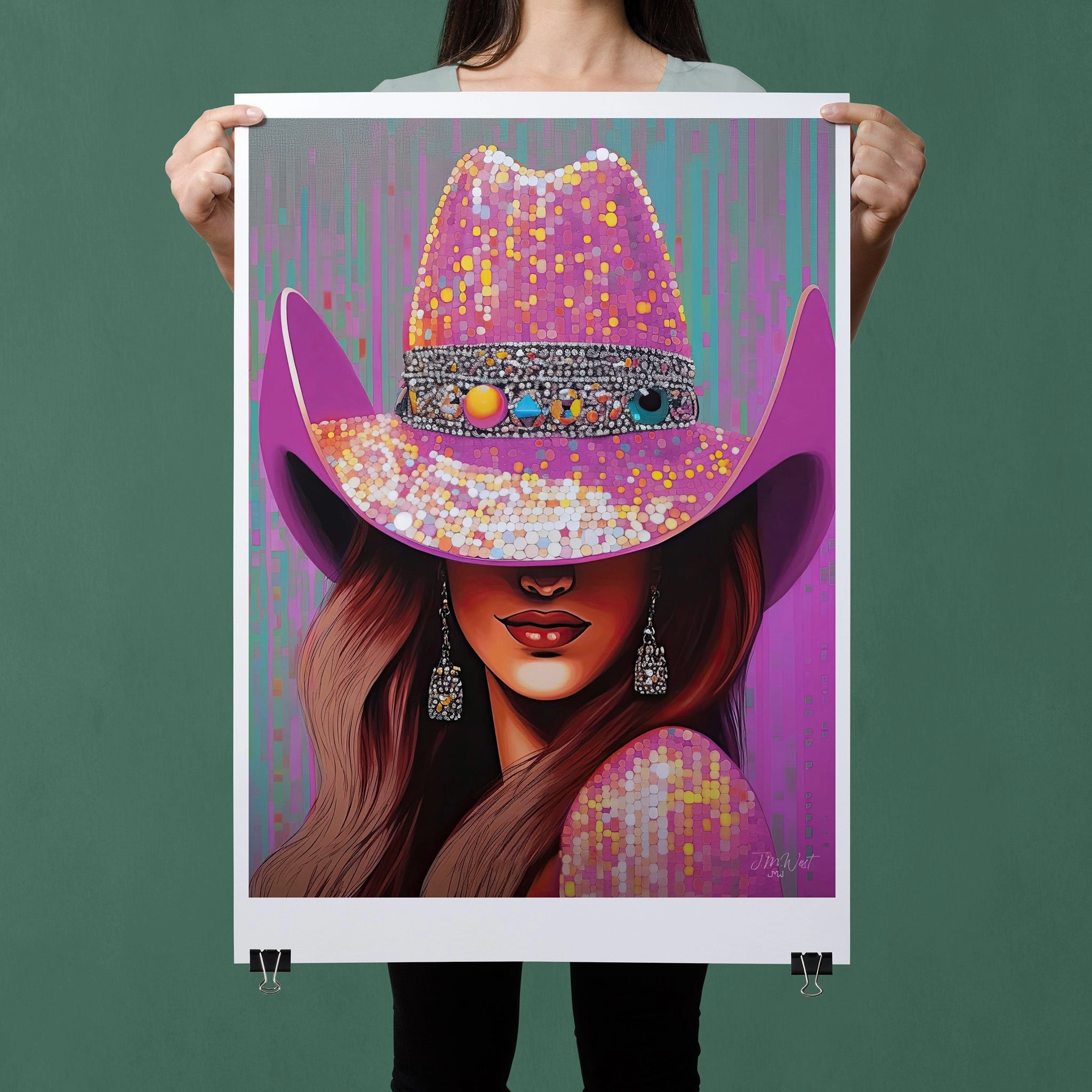 Honky-Tonk Cowgirl - Pink