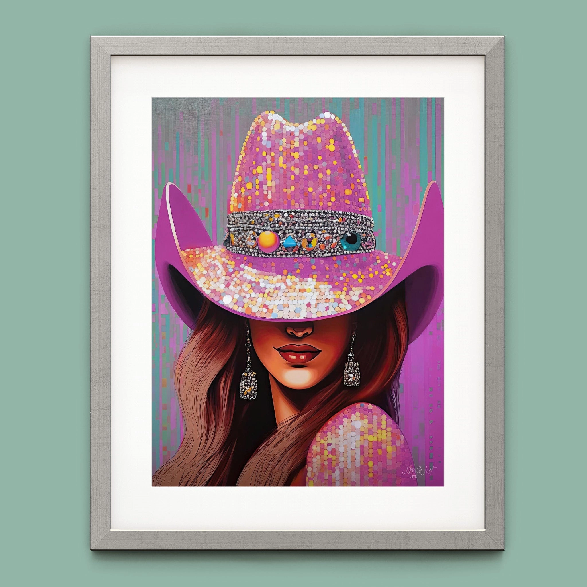 Honky-Tonk Cowgirl - Pink