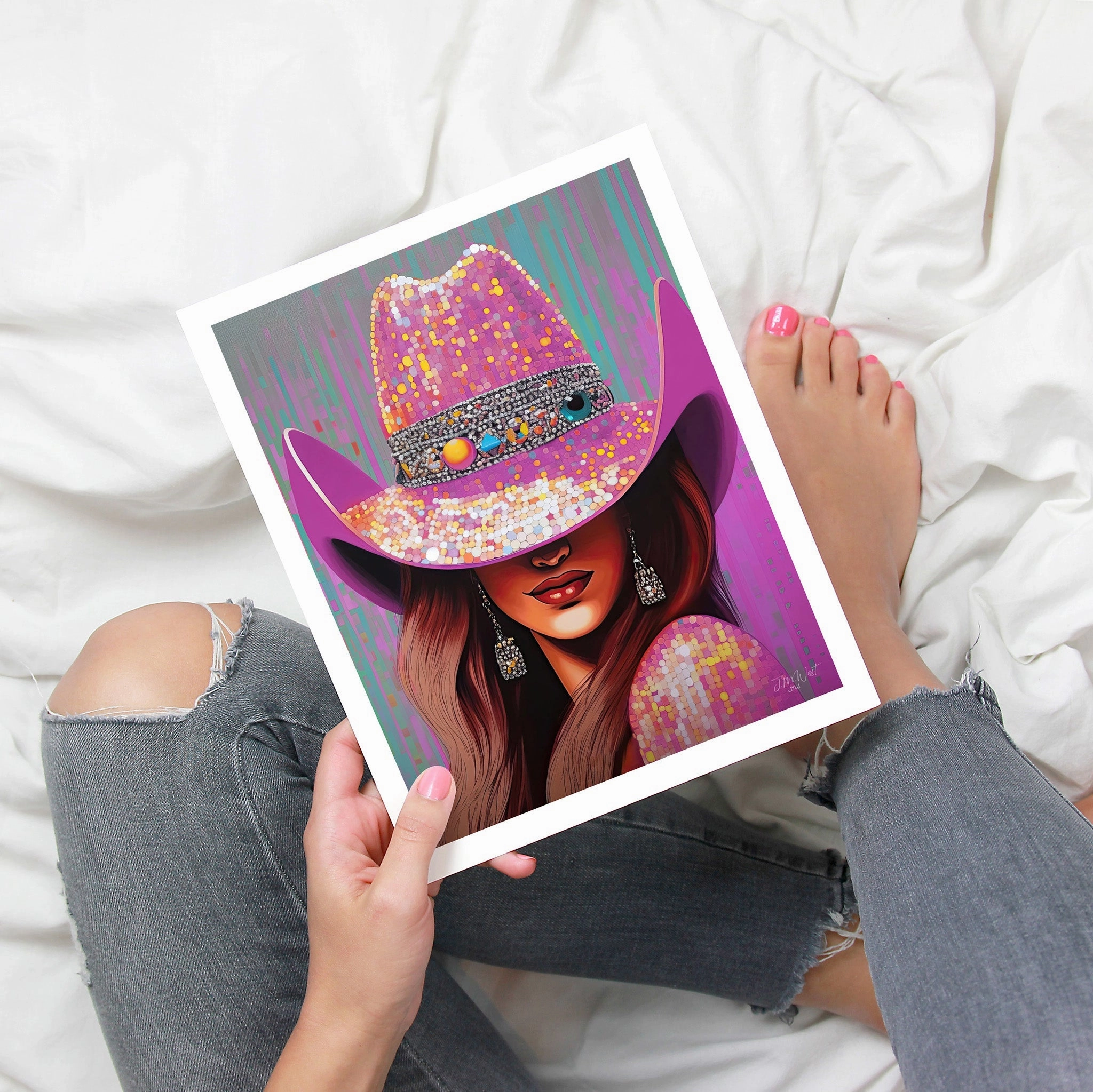 Honky-Tonk Cowgirl - Pink