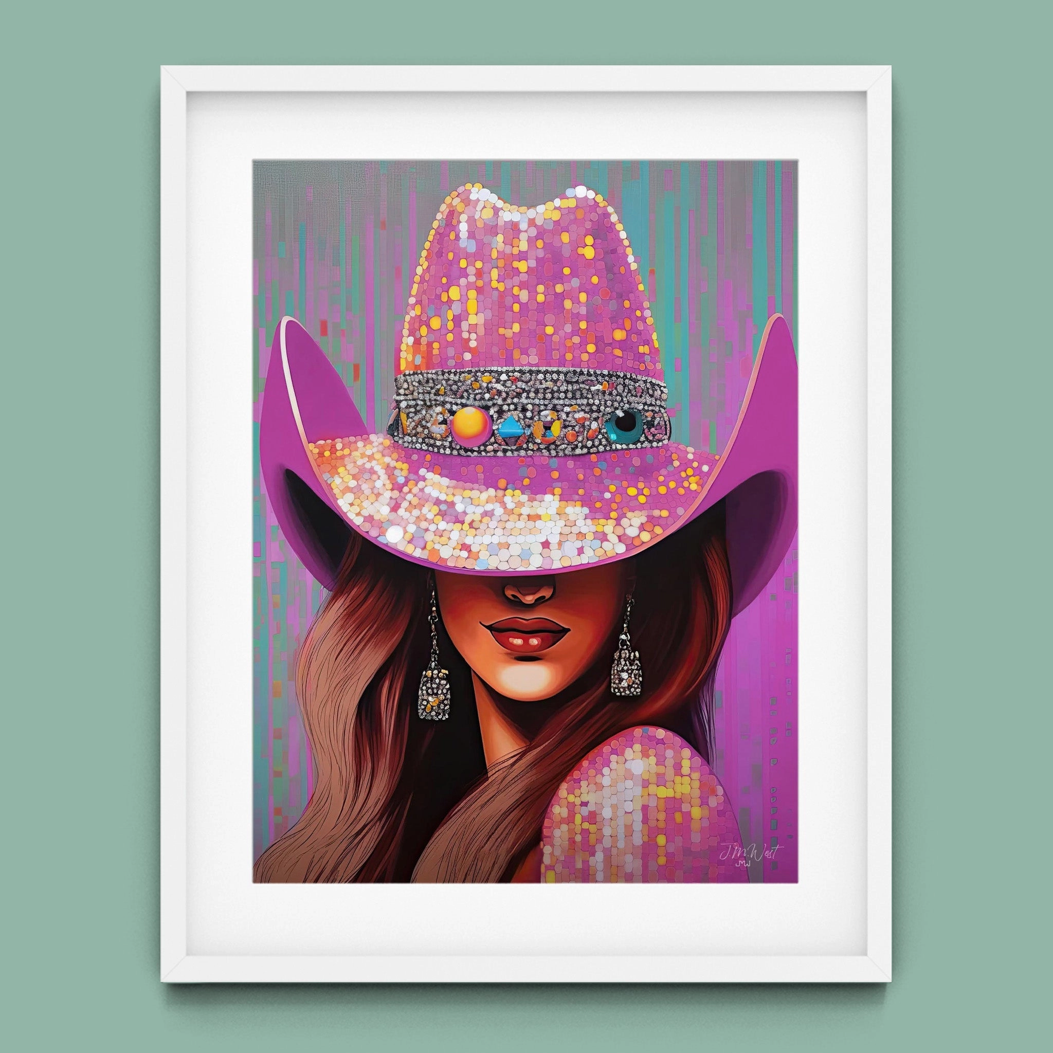 Honky-Tonk Cowgirl - Pink