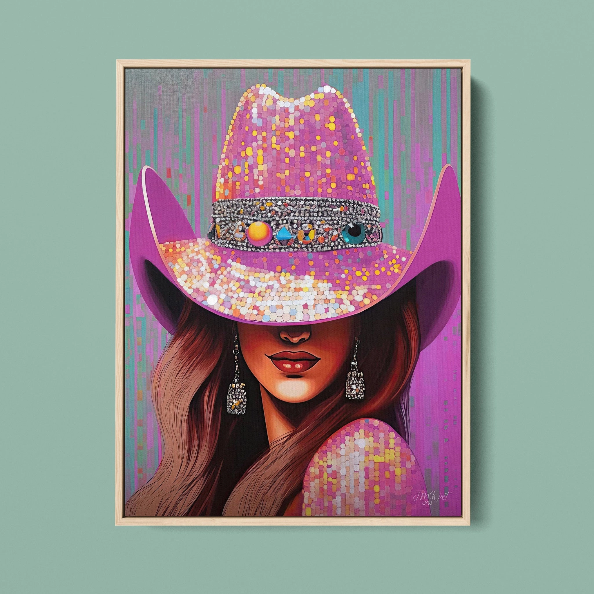 Honky-Tonk Cowgirl - Pink