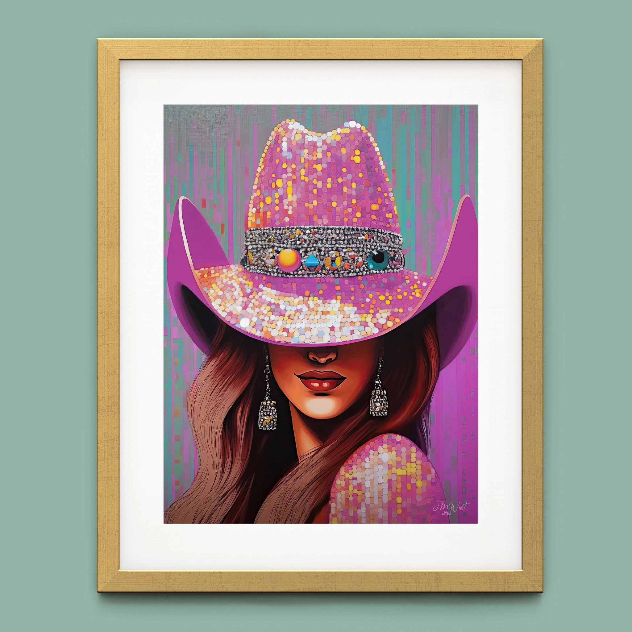 Honky-Tonk Cowgirl - Pink