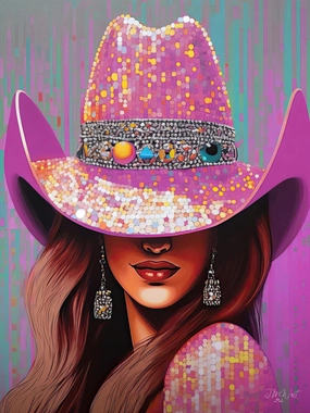 Honky-Tonk Cowgirl - Pink