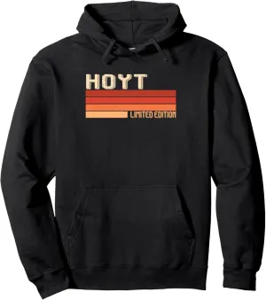 HOYT Name Personalized Idea Men Retro Vintage HOYT Pullover Hoodie