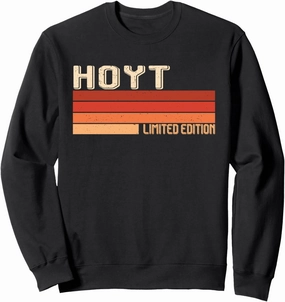 HOYT Name Personalized Idea Men Retro Vintage HOYT Sweatshirt