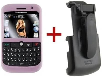Innocase 360 Spring Lock Holster Combo for BlackBerry Bold 9000 - Pink