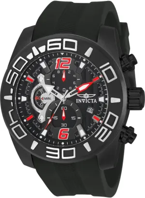 Invicta Men's 22811 Pro Diver Analog Display Quartz Black Watch