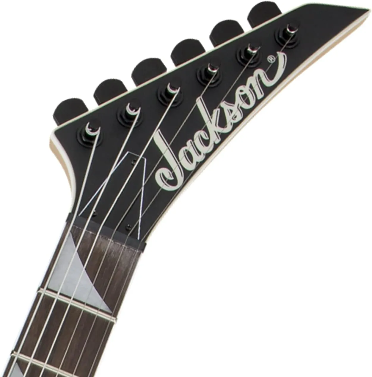 Jackson Dinky Arch Top JS22 DKA Electric Guitar - Satin Black Bundle with Cable, Tuner, Strap, Picks, and Austin Bazaar Instructional DVD
