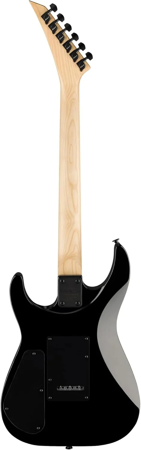 Jackson JS Series Dinky JS20 DKQ 2PT Transparent Black Burst Bundle with Cable, Tuner, Strap, Picks, and Austin Bazaar Guitar DVD