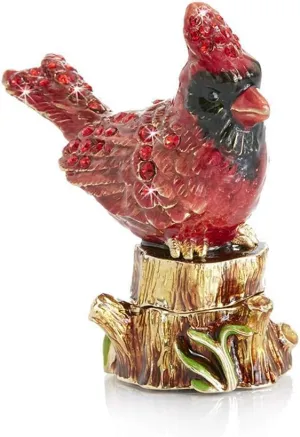 Jay Strongwater Dina Cardinal Box