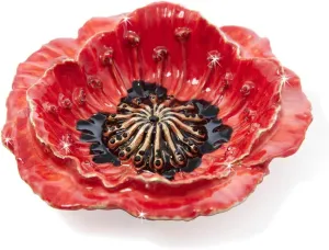 Jay Strongwater Stacie Poppy Trinket Tray - SDH2580-256