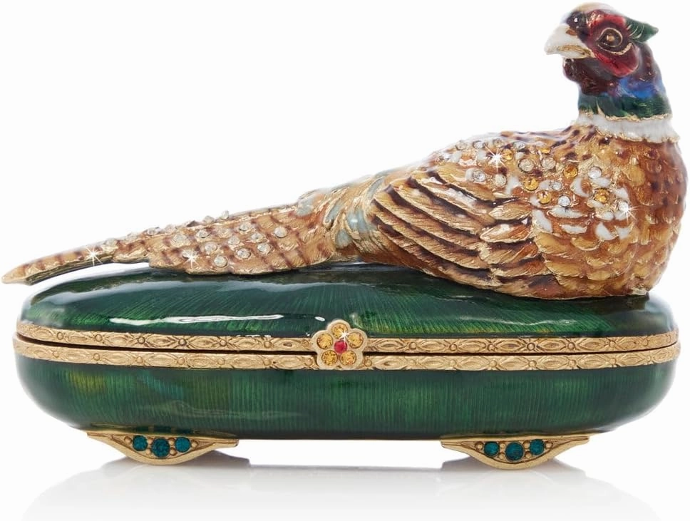 Jay Strongwater Bridget Pheasant Box - SDH7453-252