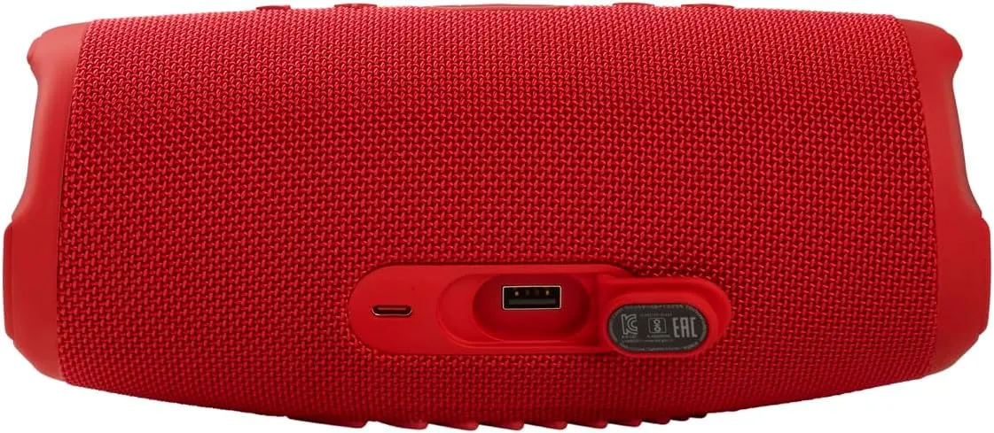 JBL CHARGE 5 - Portable Waterproof (IP67) Bluetooth Speaker with Powerbank USB Charge out, 20 hours playtime, JBL Partyboost (Red)