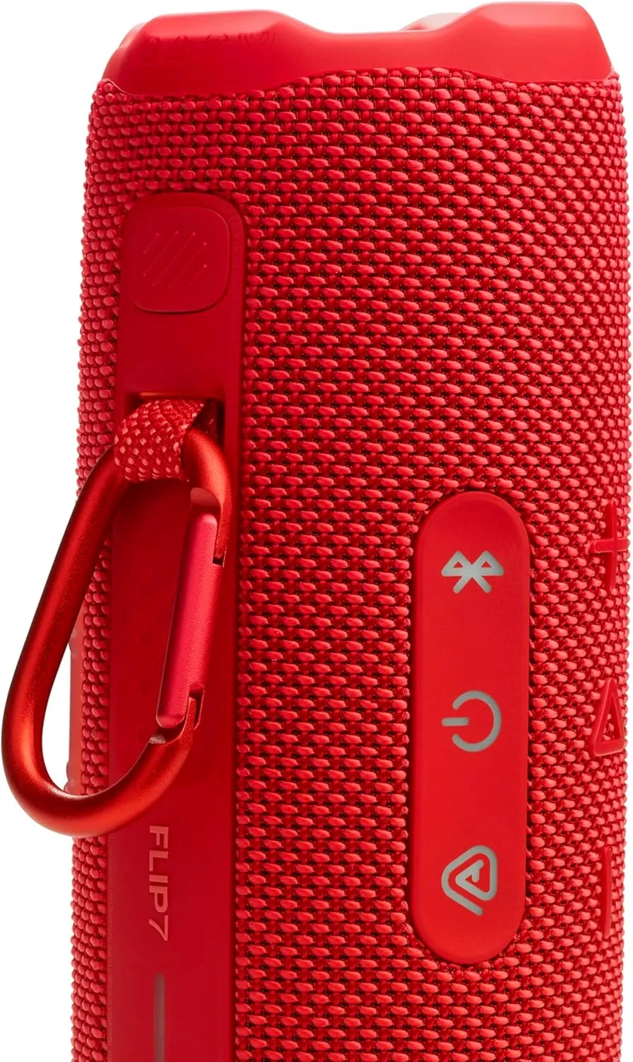 JBL Flip 7 - Portable Waterproof and Drop-Proof Speaker, Bold Pro Sound with AI Sound Boost, 16Hrs of Playtime, and PushLock System with Interchangeable Accessories (Red)