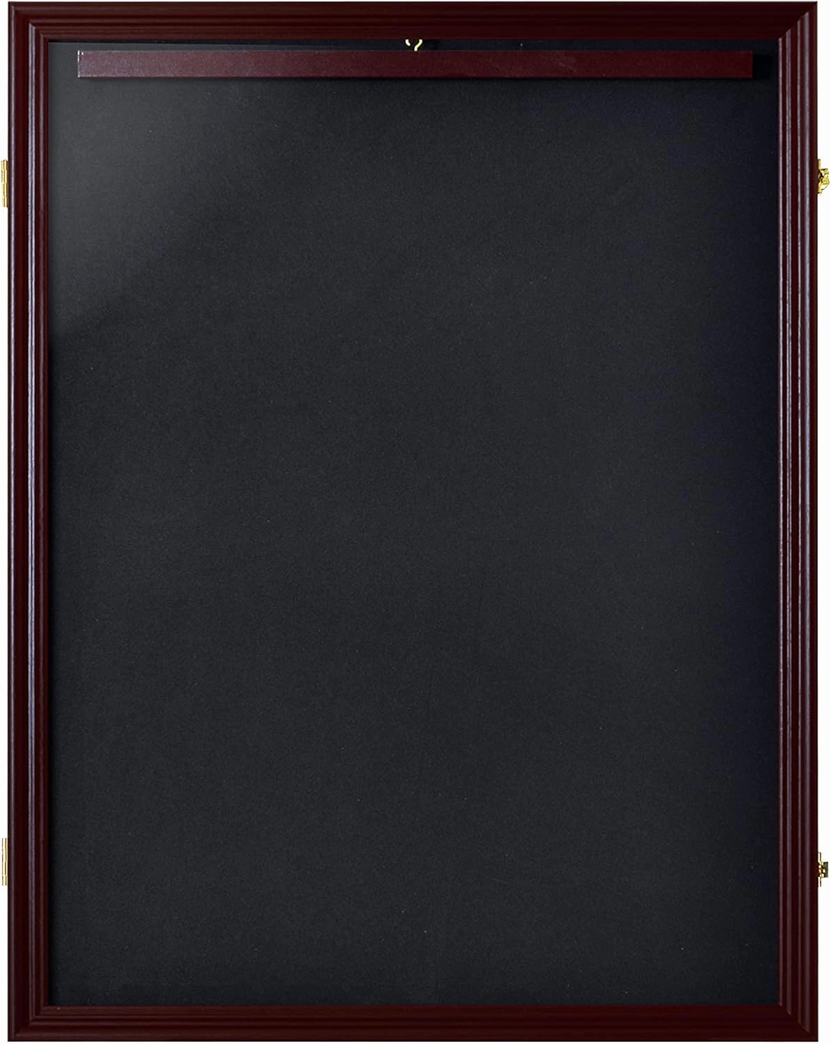 Jersey Display Case Shadow Box Lockable with UV Protection for Baseball Basketball Football Soccer Hockey Sport Jersey Shirt Display Frame (Brown)