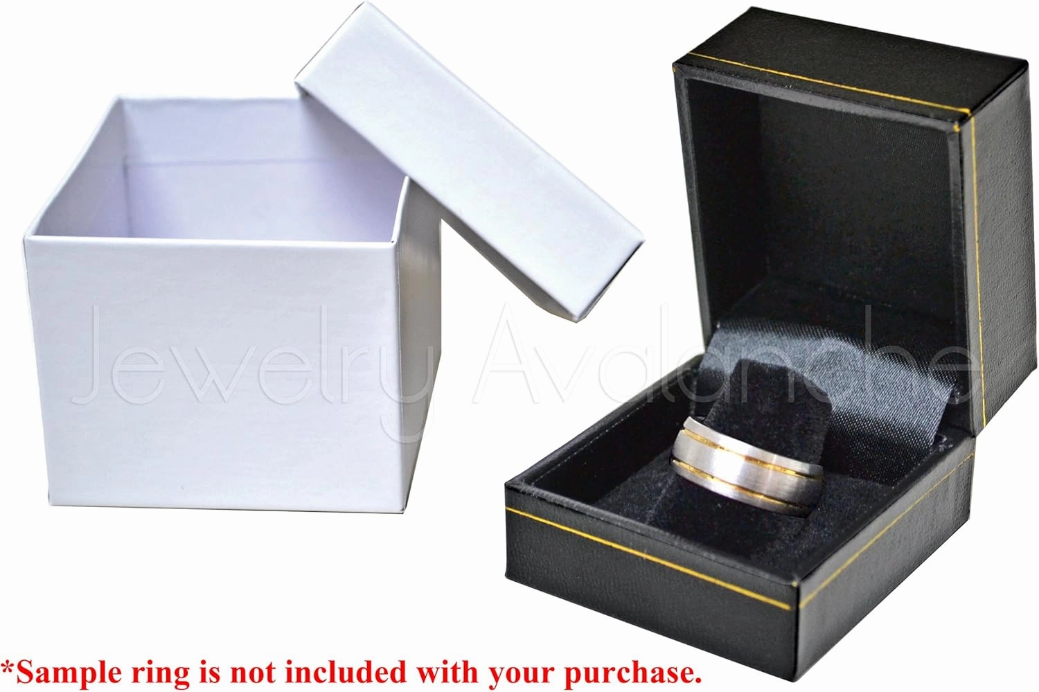 Jewelry Avalanche Claddagh Tungsten Ring - 2-Tone Mens Beveled Tungsten Carbide Wedding Band - 0.07ct Blue Sapphire Tungsten Ring