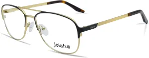 JF1804 Aviator Glasses Frames for Men for Prescription Clear Lens 56 mm
