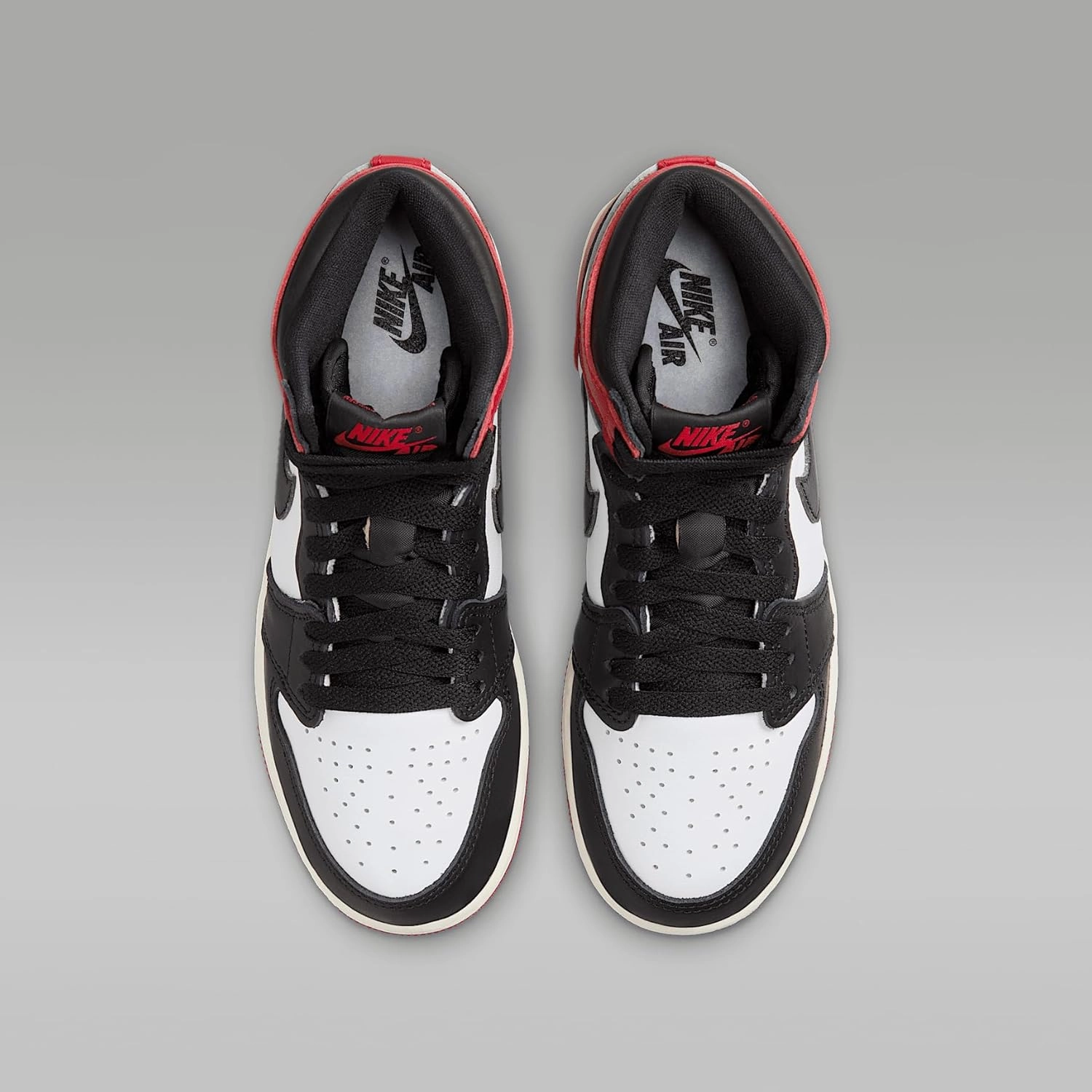 Jordan Big Kid's 1 Retro High OG 'Black Toe Reimagined' (FD1437 106)