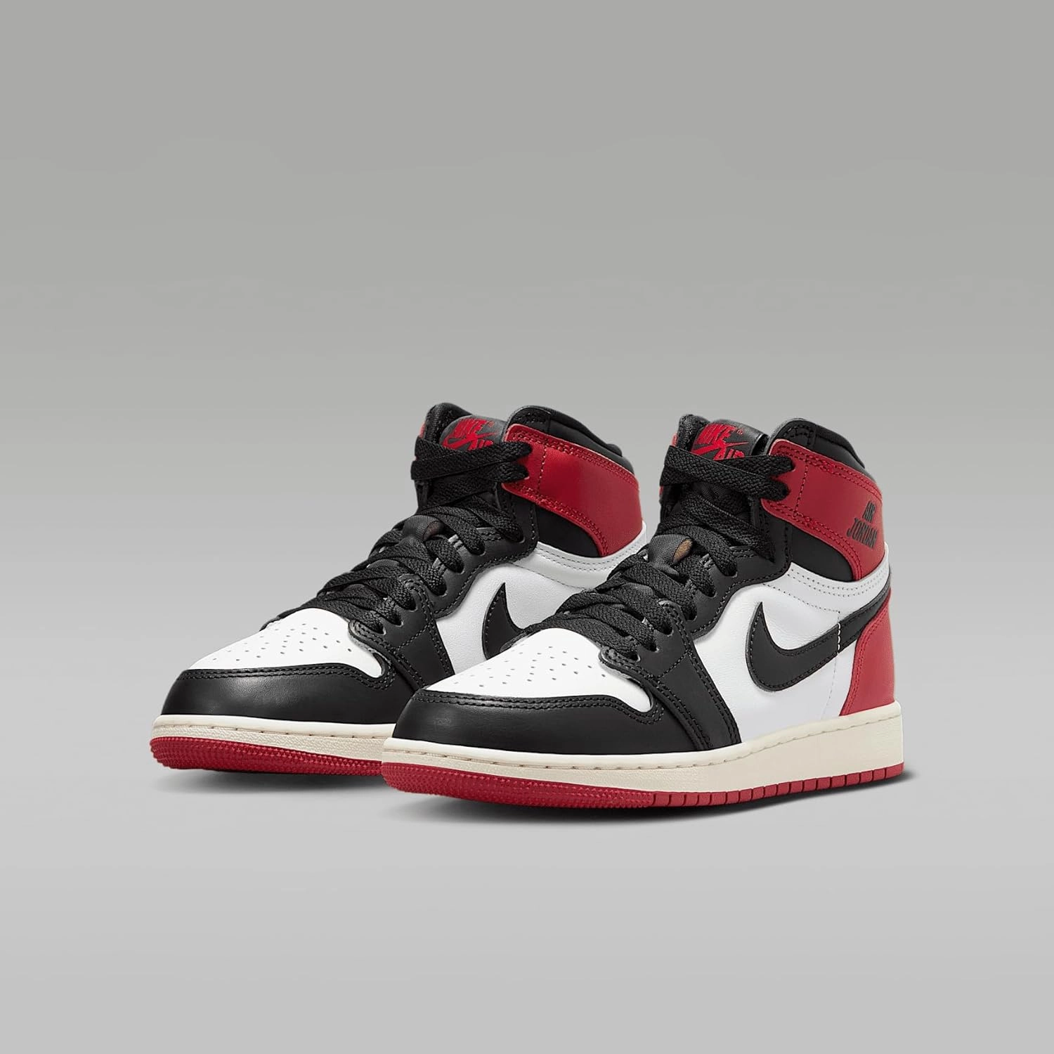 Jordan Big Kid's 1 Retro High OG 'Black Toe Reimagined' (FD1437 106)