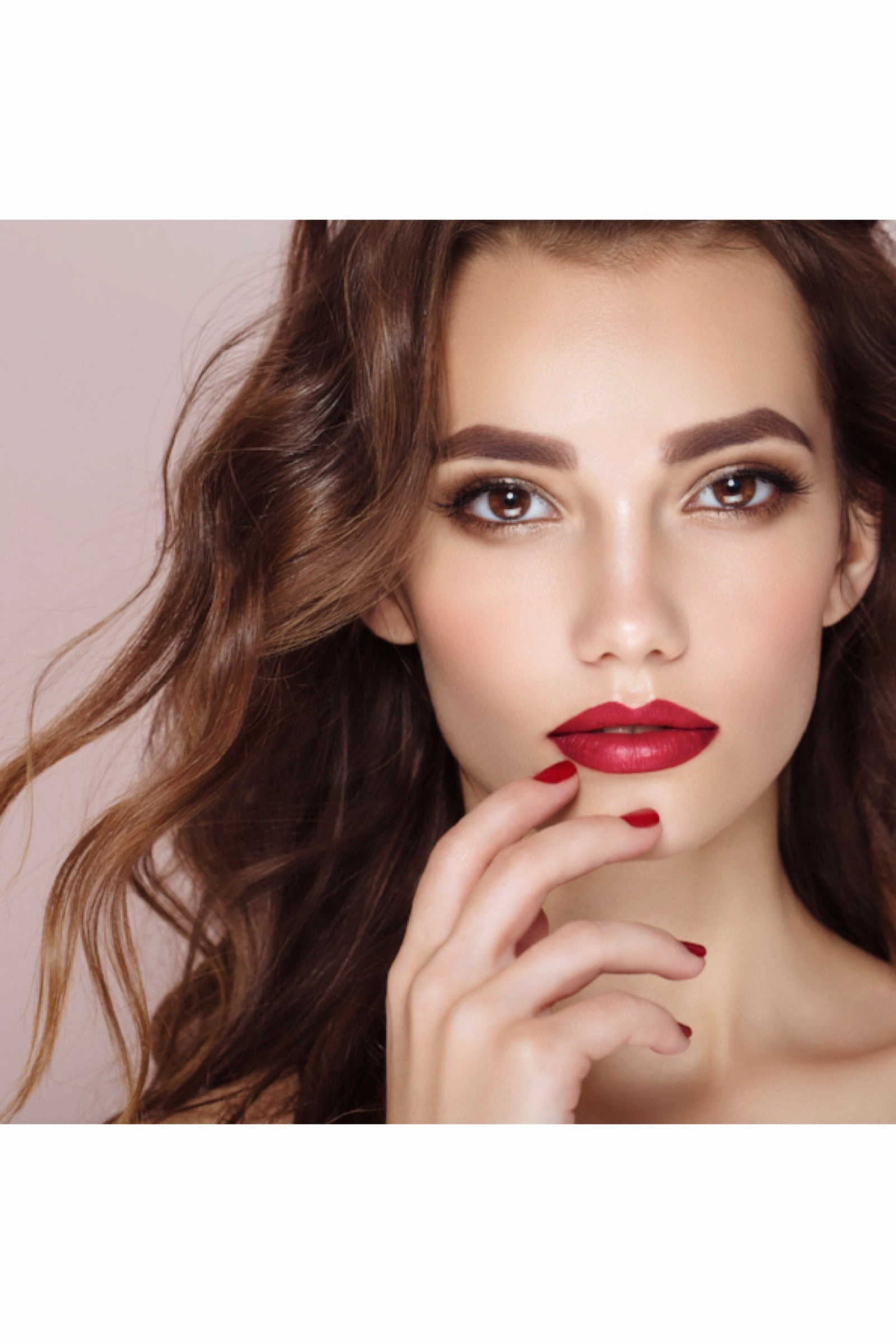 Karen Murrell Lipstick Red Shimmer