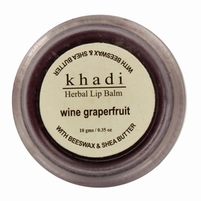 Khadi Natural Wine Grapefruit Lip Balm 10gm