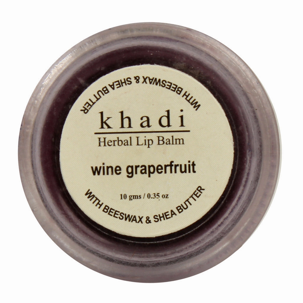 Khadi Natural Wine Grapefruit Lip Balm 10gm