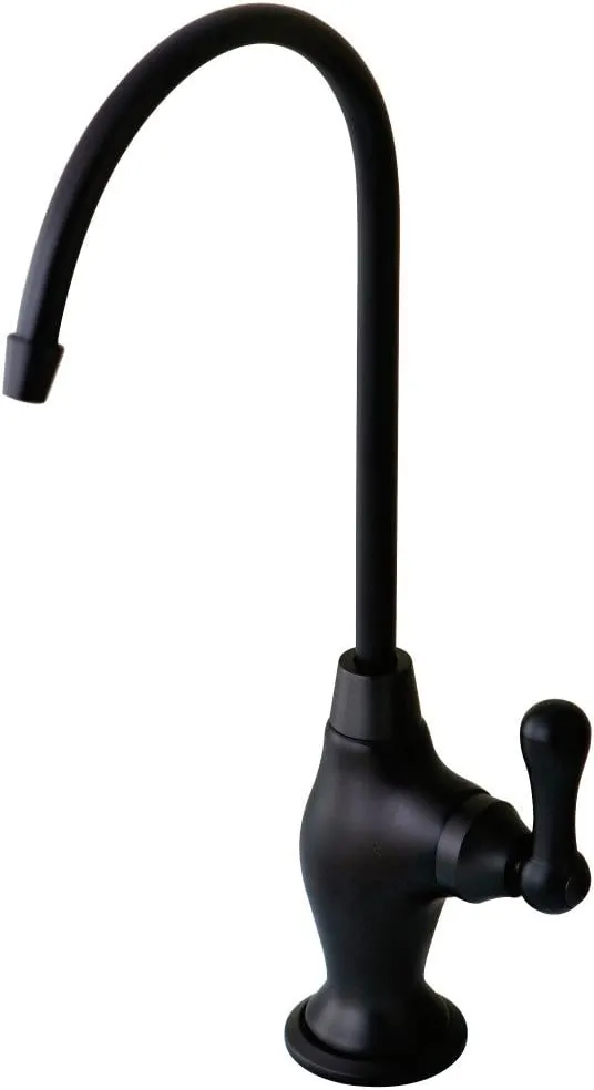 Kingston Brass Gourmetier KS3195AL Restoration Single Handle Water Filtration Faucet, Oil Rubbed Bronze , Oil-Rubbed Bronze, 10.81 x 4.63 x 1.75
