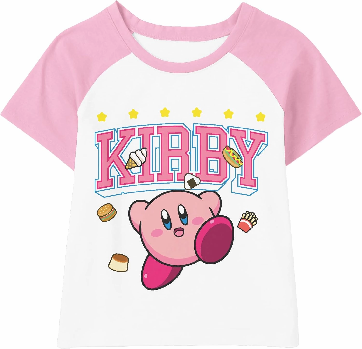 Kirby Youth Girls 4 Pack Tee