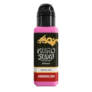 Kuro Sumi Kimono Pink, Vegan Friendly, Professional Ink 1.5oz
