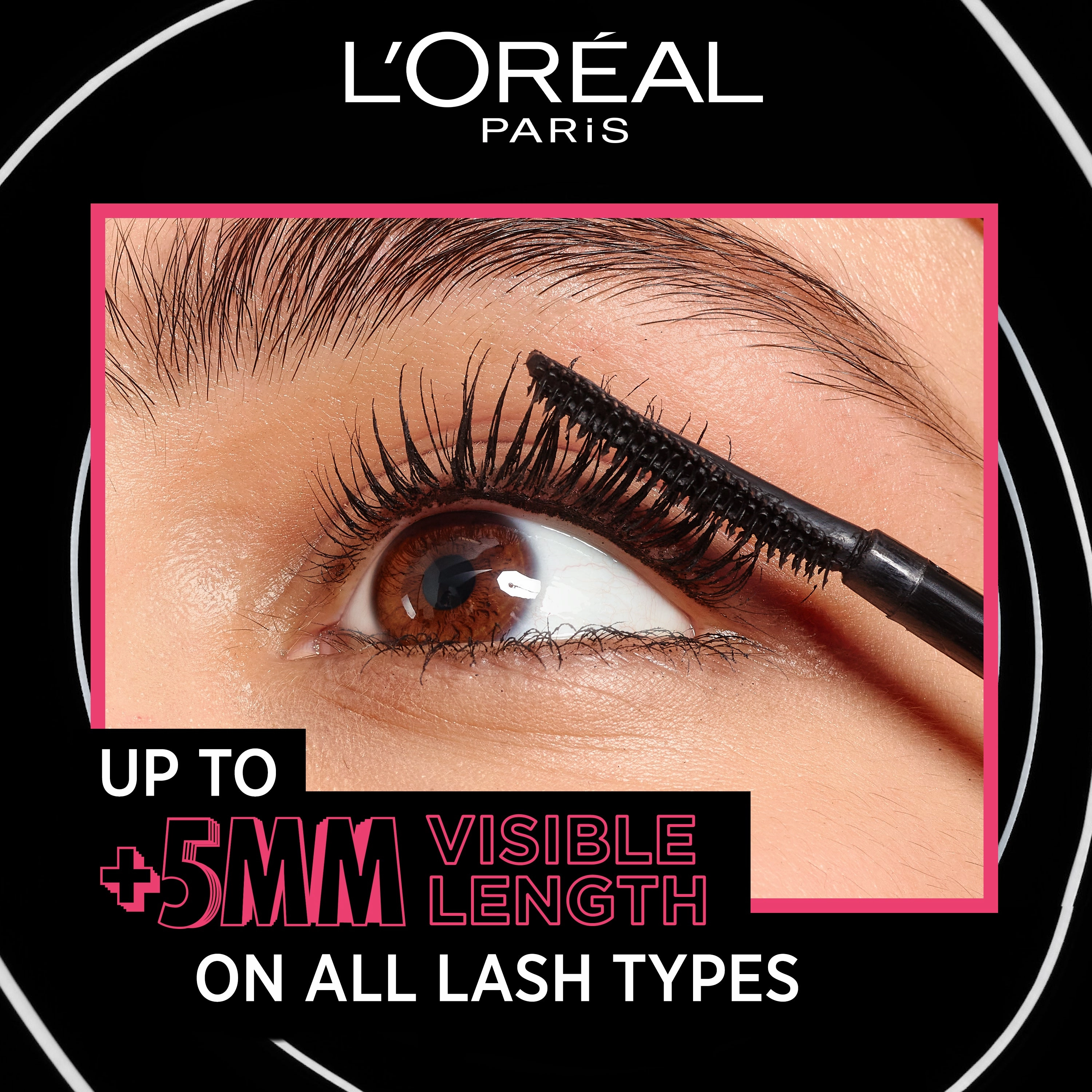 L'Oréal Paris - Telescopic Lift Washable Mascara, Lengthening and Volumizing, Lash Lift with Up to 36HR Wear
