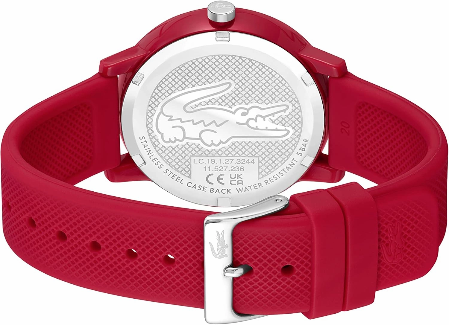 Lacoste Men's 12.12 Chrono Silicone Watch
