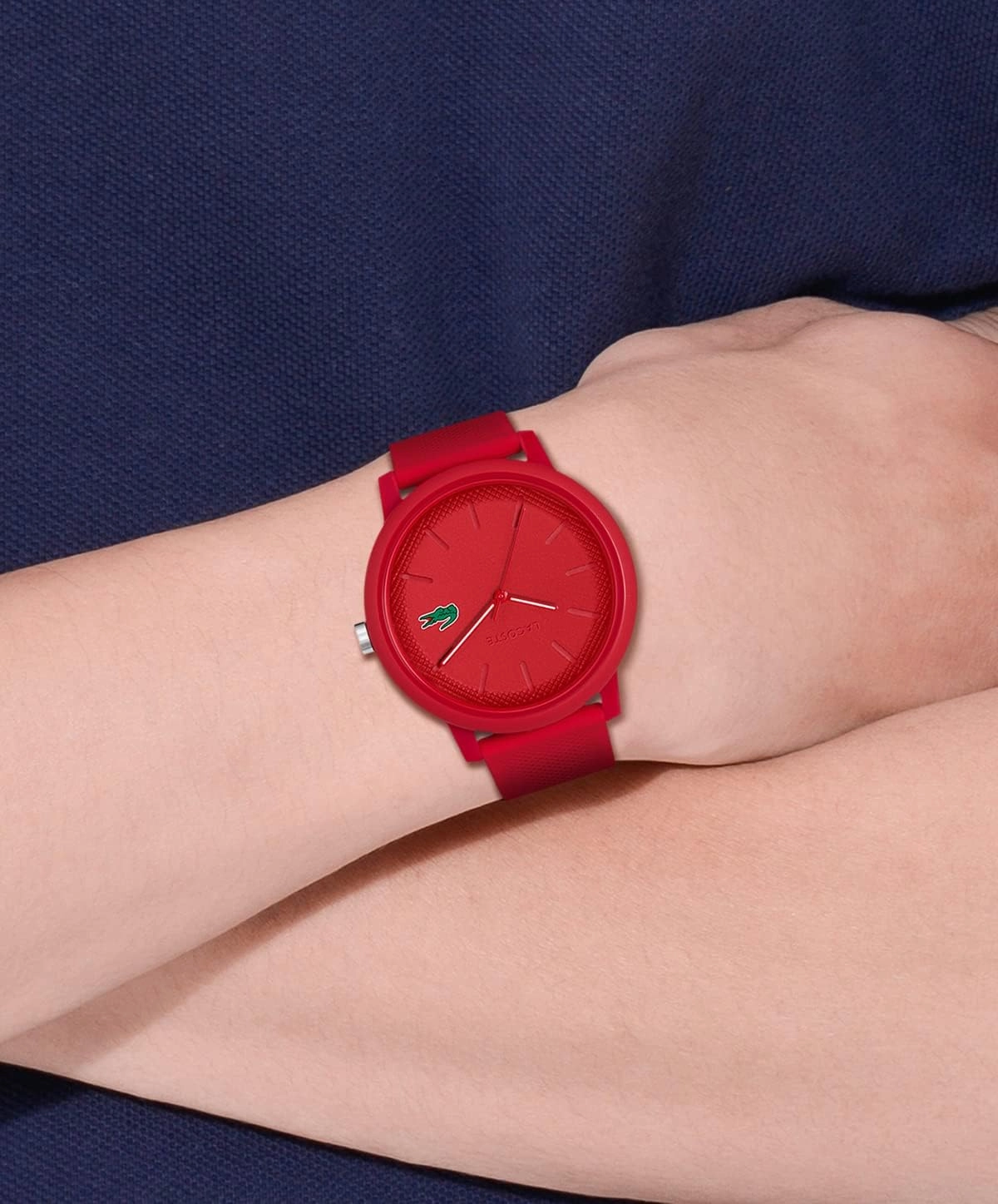 Lacoste Men's 12.12 Chrono Silicone Watch