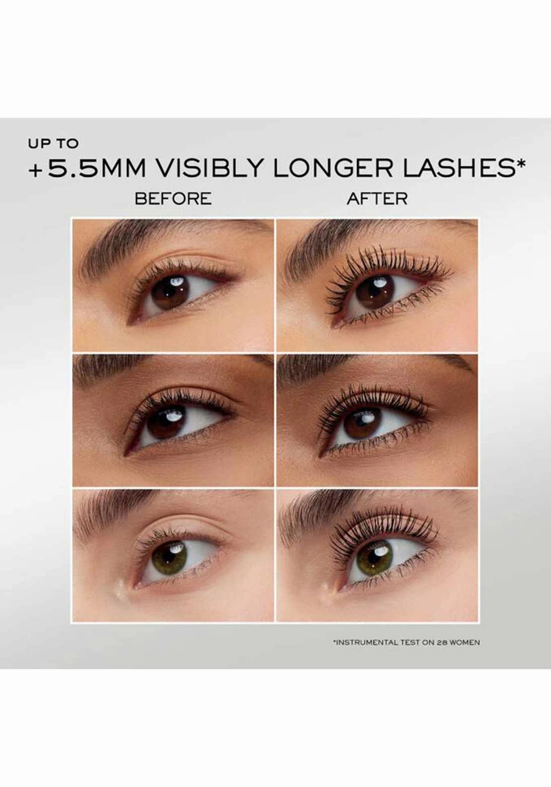 Lancome Flutter Extension Lengthening Mascara, True Black