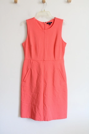Lands' End Coral Sheath Dress | 10