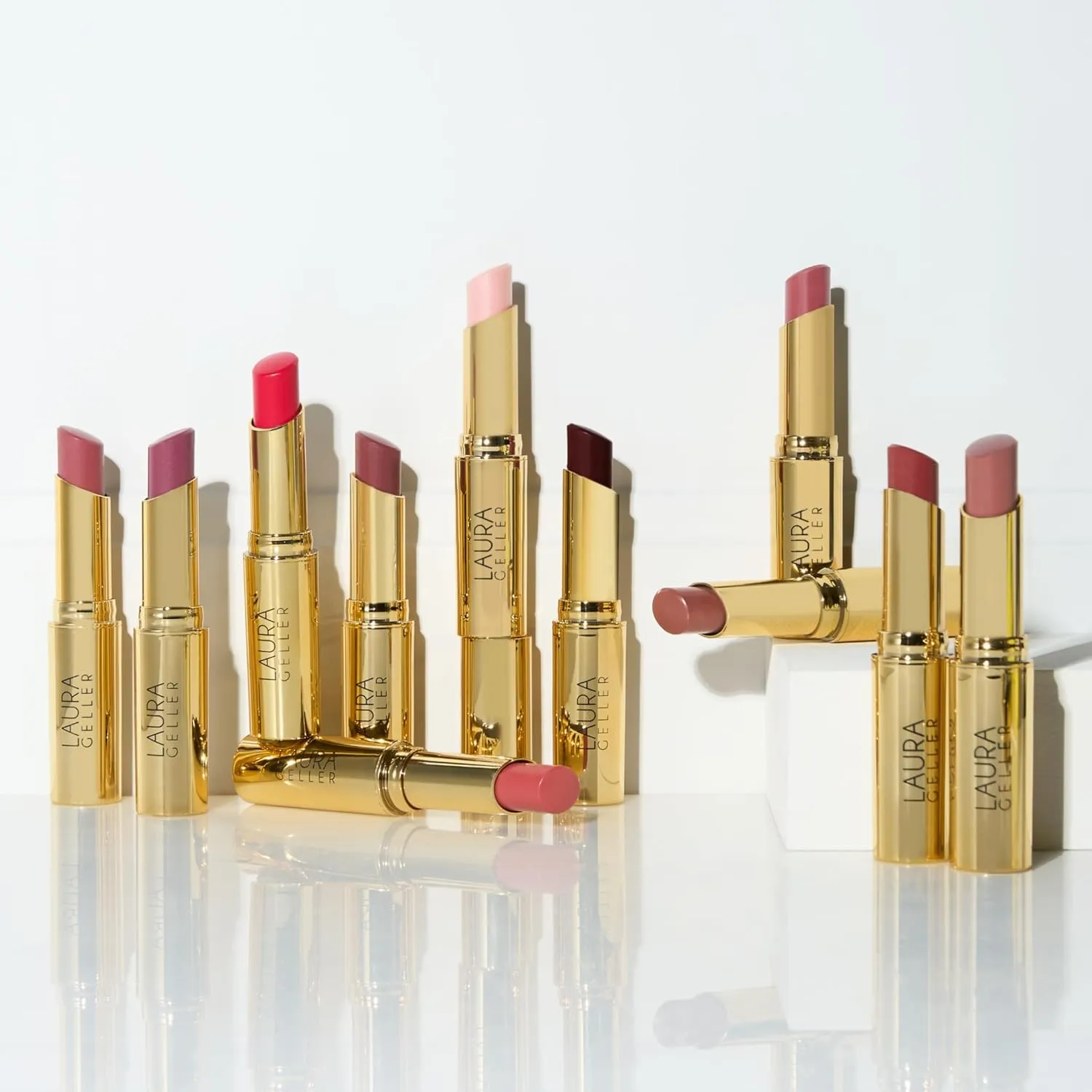 LAURA GELLER NEW YORK Jelly Balm Moisturizing Tinted Lip Balm - Brick House - Hydrating Vitamin E - Semi-Shine Finish