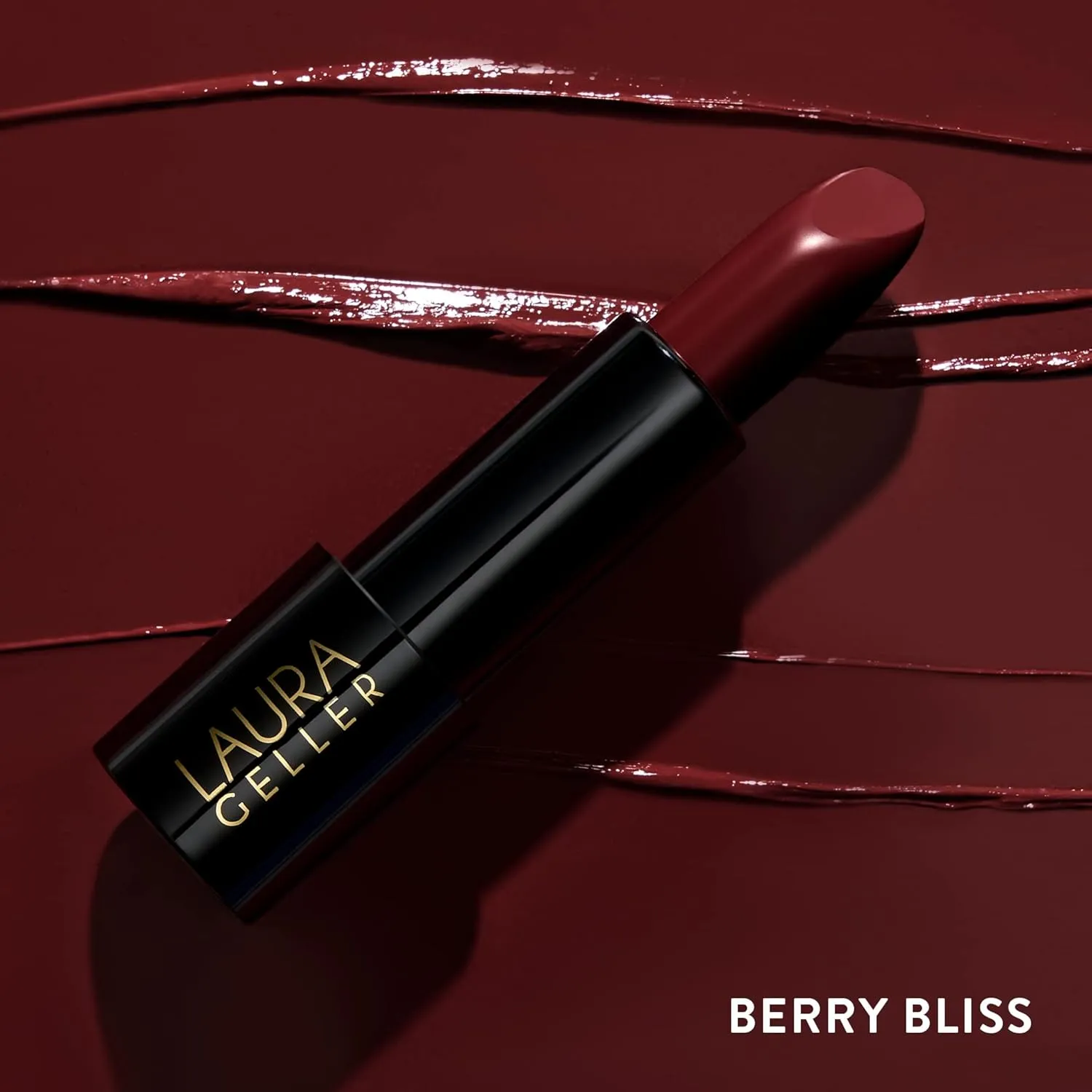 LAURA GELLER NEW YORK Modern Classic Lipstick - Berry Bliss - Ultra-Rich Color - Luxurious and Lightweight - Cream Finish