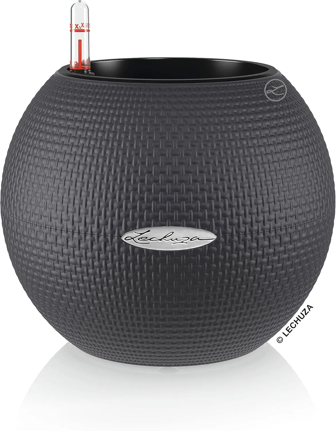 Lechuza Puro Colour 20   Macrame Slate Grey 13354