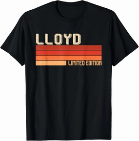 LLOYD Name Personalized Idea Men Retro Vintage LLOYD T-Shirt