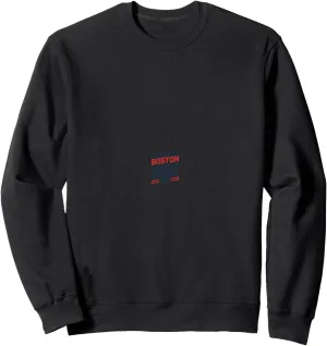 Loves Boston Terriers and America Too Patriotic Dog Lover Sweatshirt