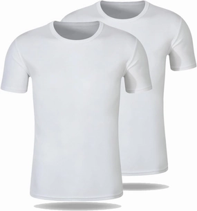 Men Short Sleeve Athletic Tshirt Womens Versatile Basics Essentials Tops Unisex Crewneck Running Shirts Pack of 2