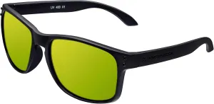 Men's Retro Polarized Aviator Sunglasses, Matte Black-Gold polarised, Einheitsgröße