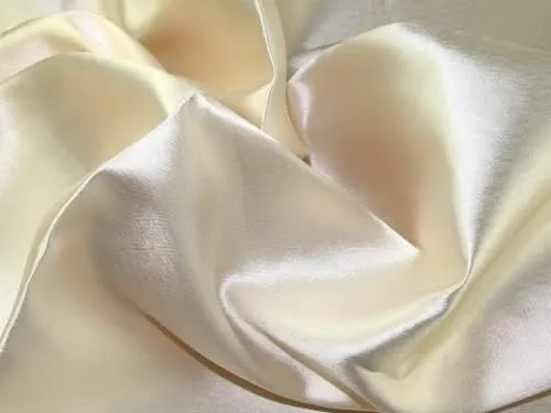 Minerva Crafts Pasha Mikado Satin Fabric Light Champagne - per Yard