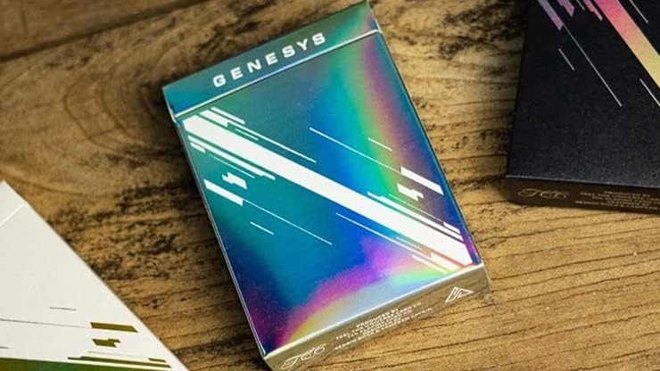 MJM Odyssey Genesys (Holographic) Edition Playing Cards by Sergio Roca
