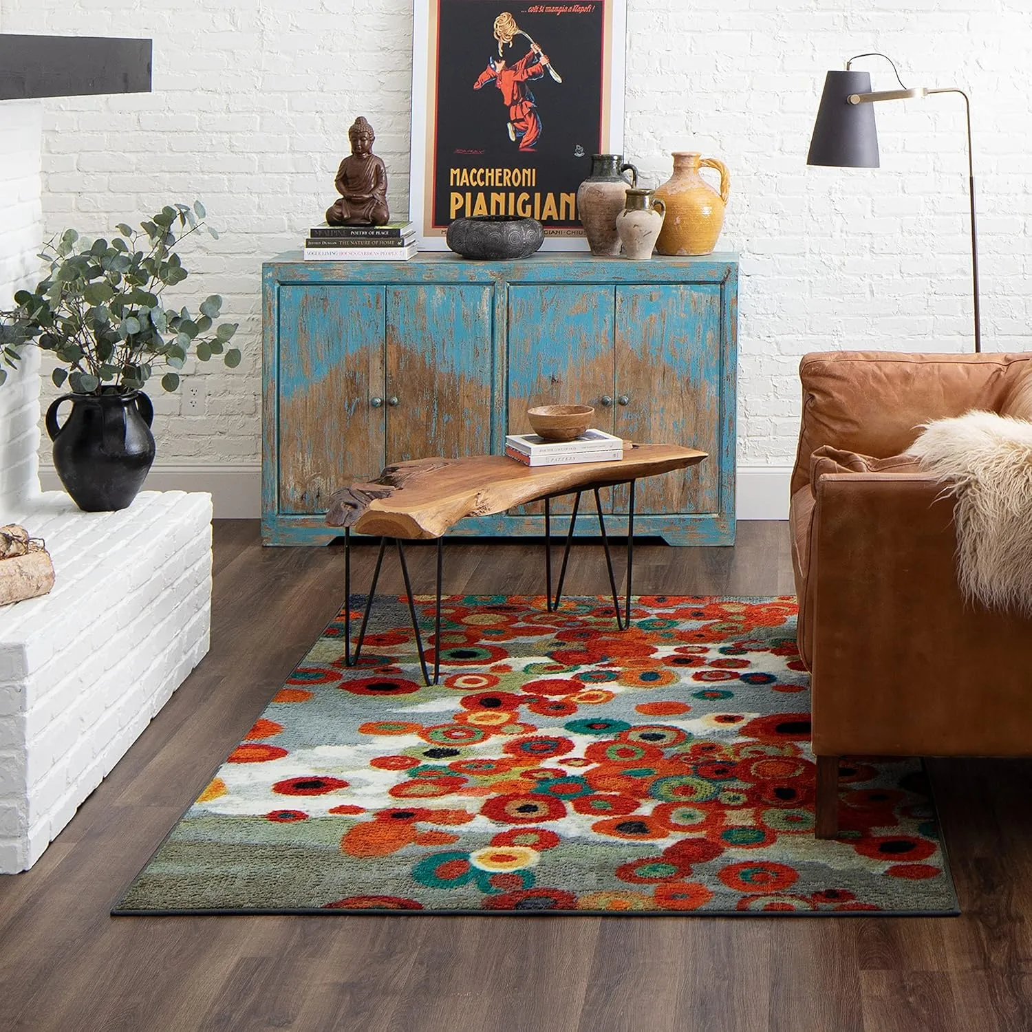 Mohawk Home Tossed Floral Area Rug, 7' 6" X 10', Multicolor