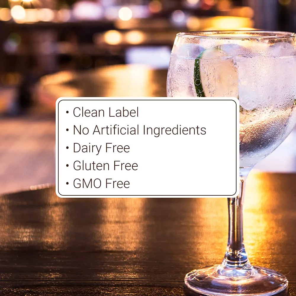 Monin - Blood Orange Syrup, Berry Citrus Flavor, Natural Flavors, Great for Cocktails, Mocktails, and Lemonades, Non-GMO, Gluten-Free (1 Liter)