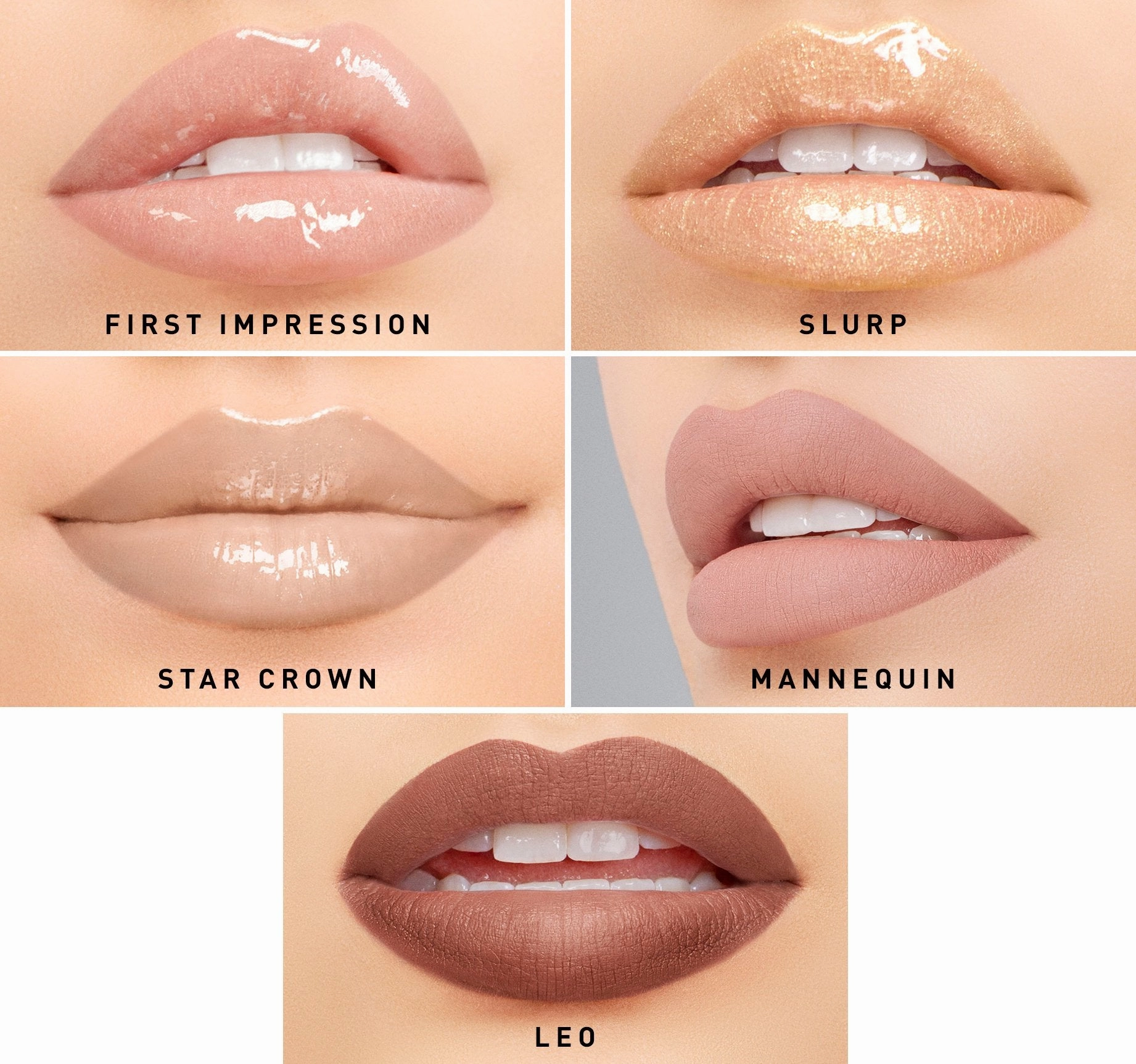 MORPHE X JEFFREE STAR ICONIC NUDES LIP COLLECTION
